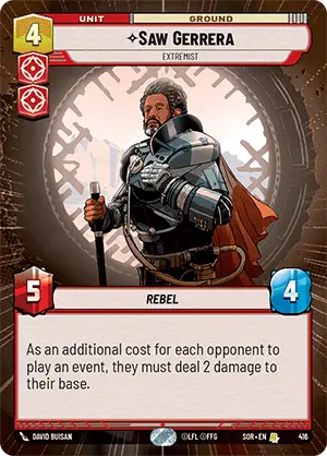 Saw Gerrera, Extremist - Hyperspace