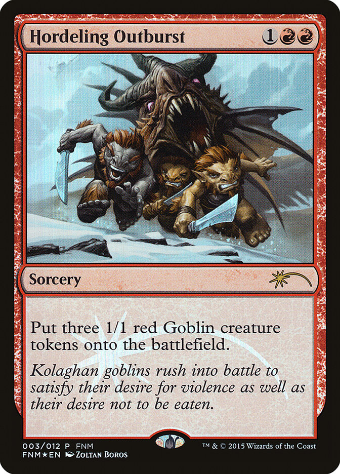 Hordeling Outburst - Foil