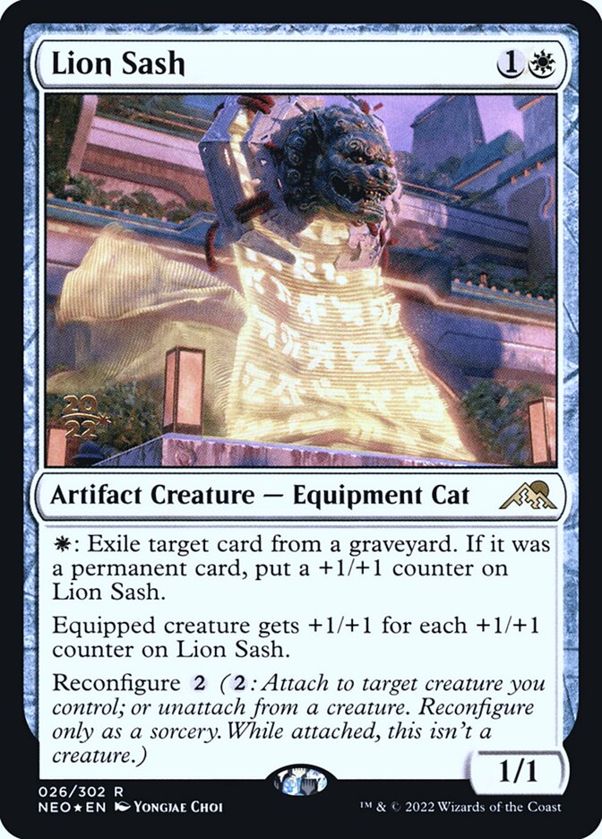 Lion Sash - Foil