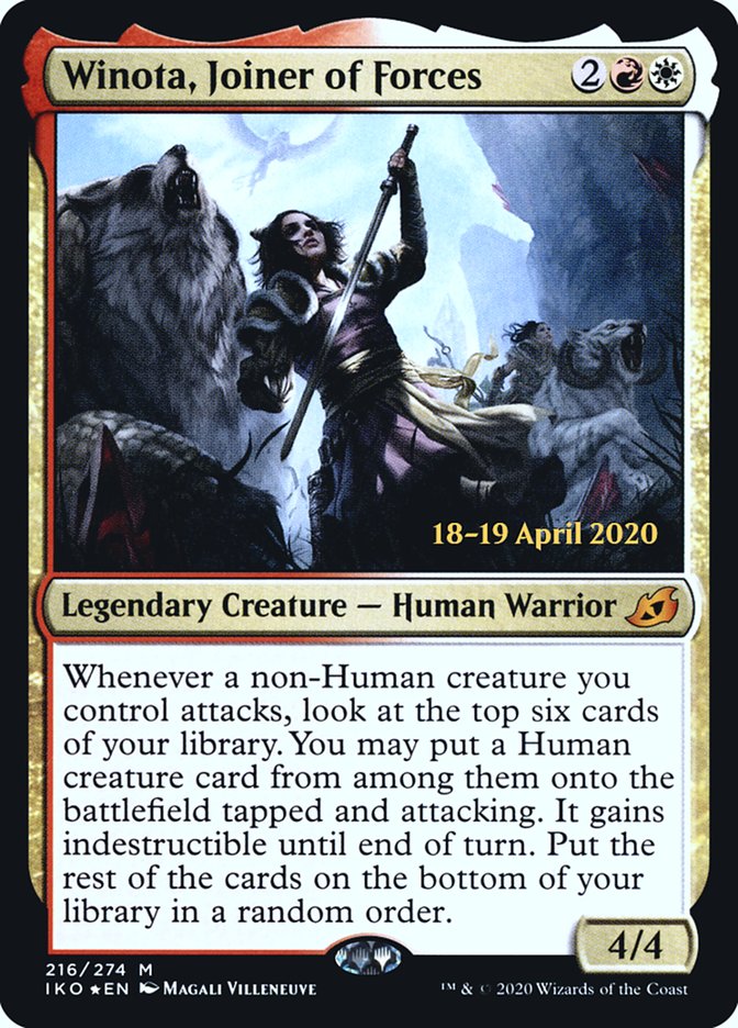 Winota, Joiner of Forces - Foil
