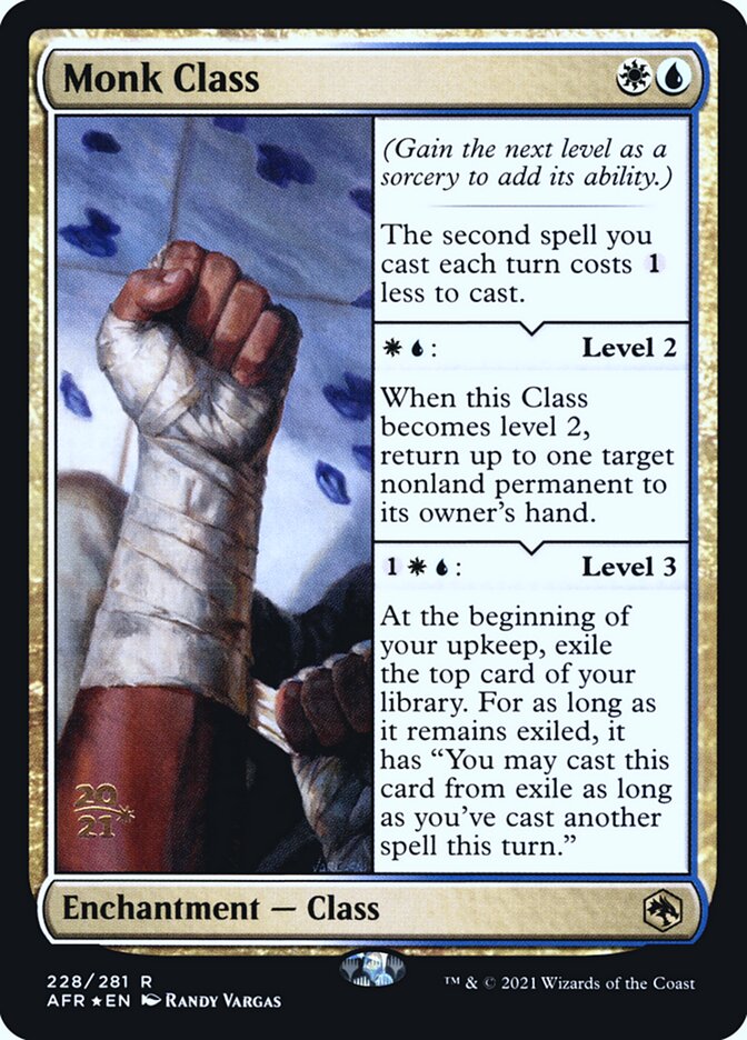 Monk Class - Foil