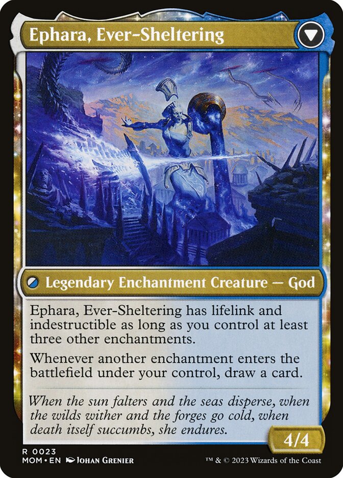 Invasion of Theros // Ephara, Ever-Sheltering - Foil