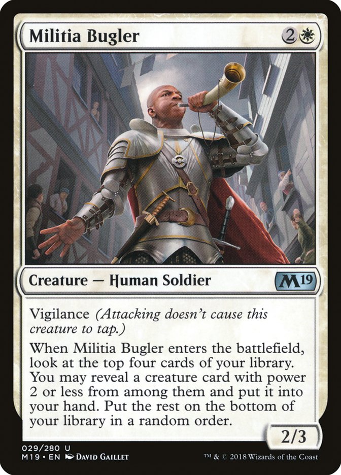 Militia Bugler - Foil