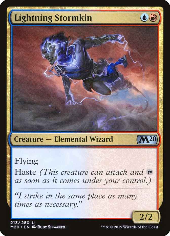 Lightning Stormkin - Foil