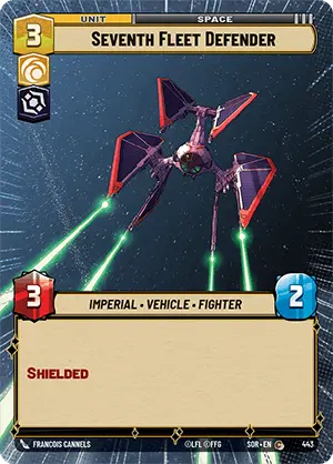 Seventh Fleet Defender - Hyperspace Foil