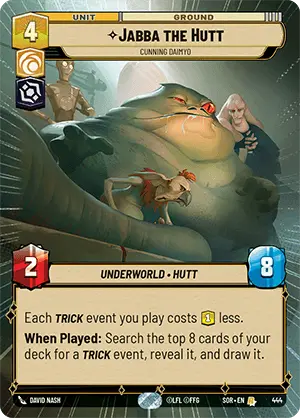Jabba the Hutt, Cunning Daimyo - Hyperspace Foil