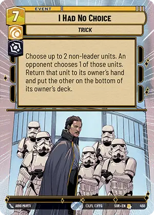 I Had No Choice - Hyperspace