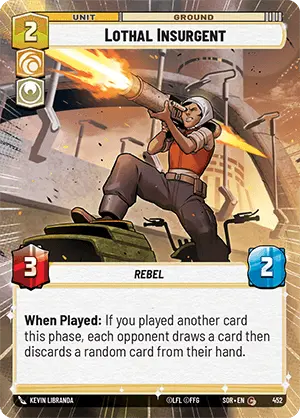 Lothal Insurgent - Hyperspace Foil