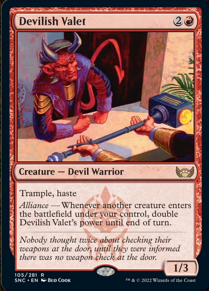 Devilish Valet - Foil