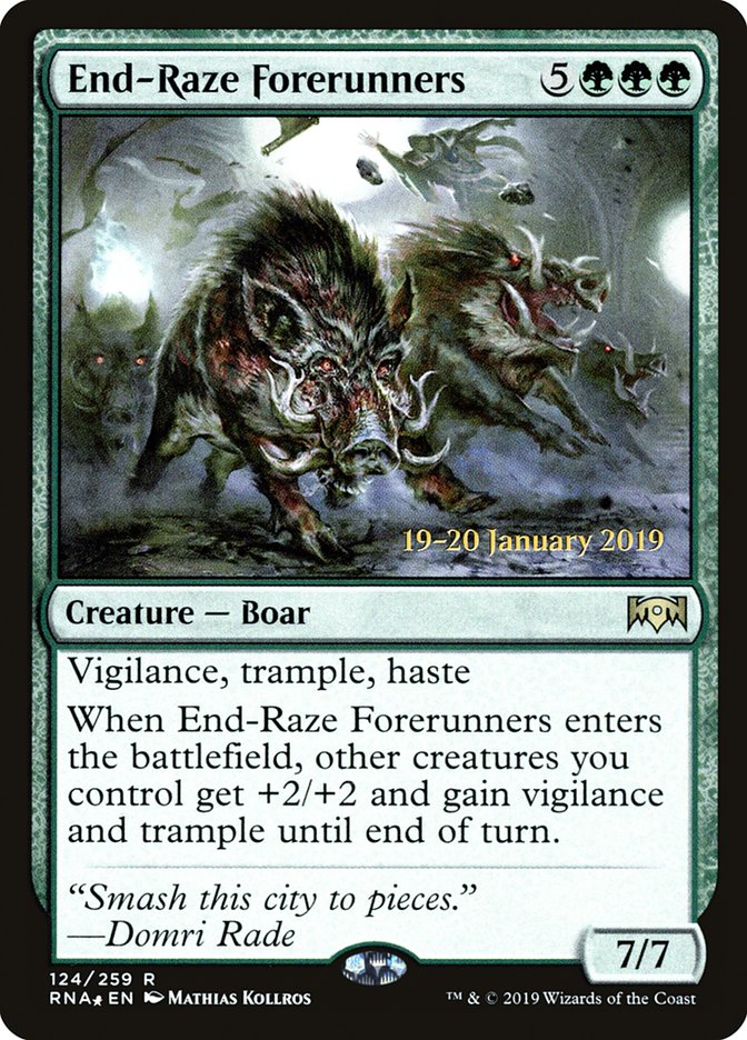 End-Raze Forerunners - Foil