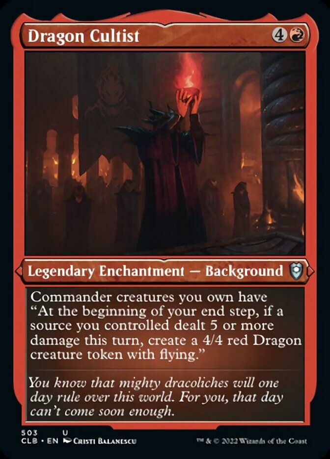 Dragon Cultist - Foil