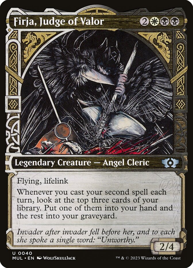 Firja, Judge of Valor - Foil