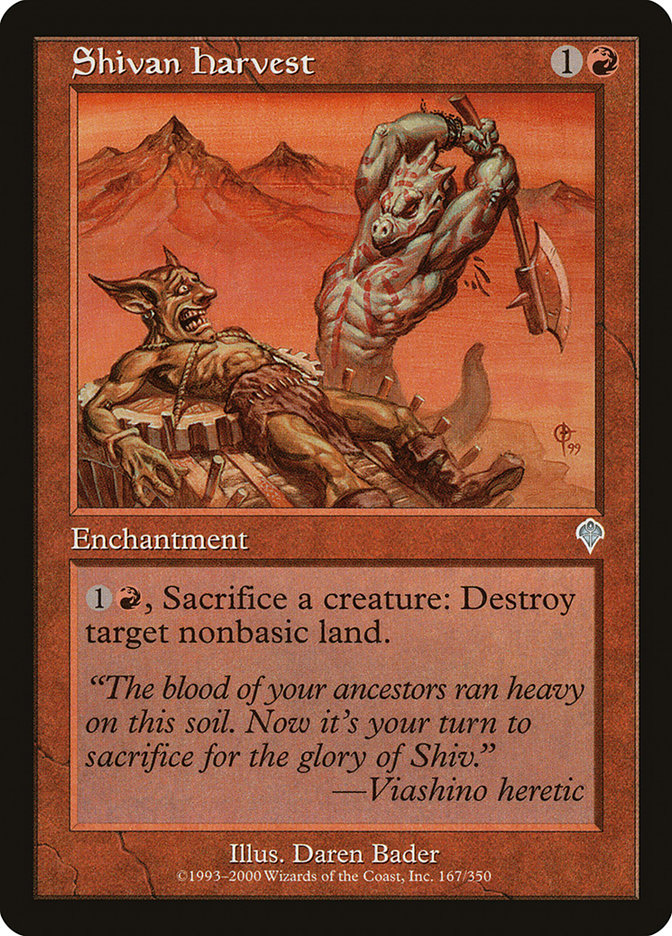 Shivan Harvest - Foil