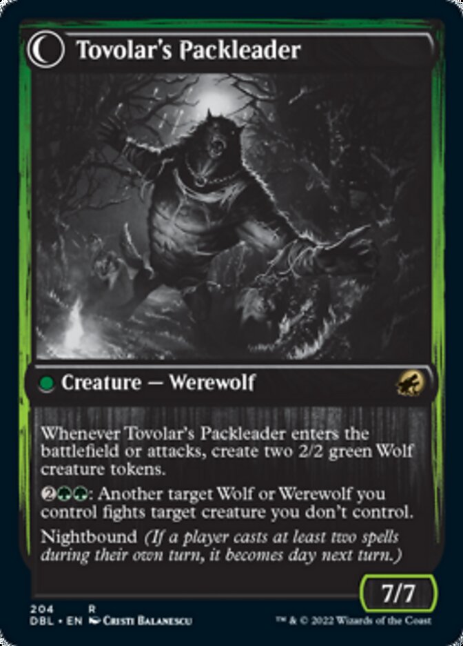 Tovolar's Huntmaster // Tovolar's Packleader
