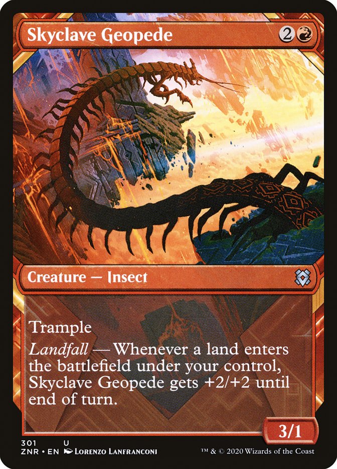 Skyclave Geopede - Foil