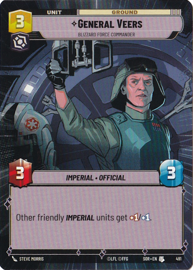 General Veers, Blizzard Force Commander - Hyperspace
