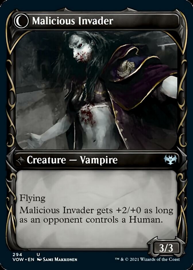 Innocent Traveler // Malicious Invader - Foil