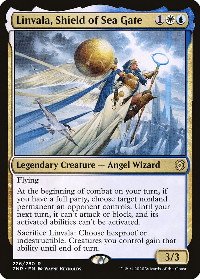 Linvala, Shield of Sea Gate - Foil