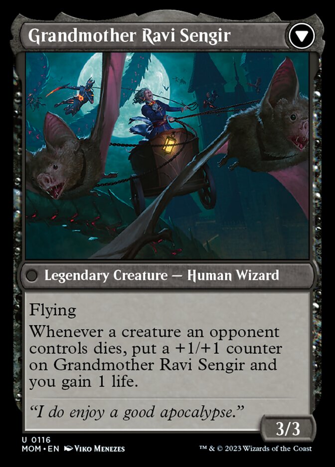 Invasion of Ulgrotha // Grandmother Ravi Sengir - Foil