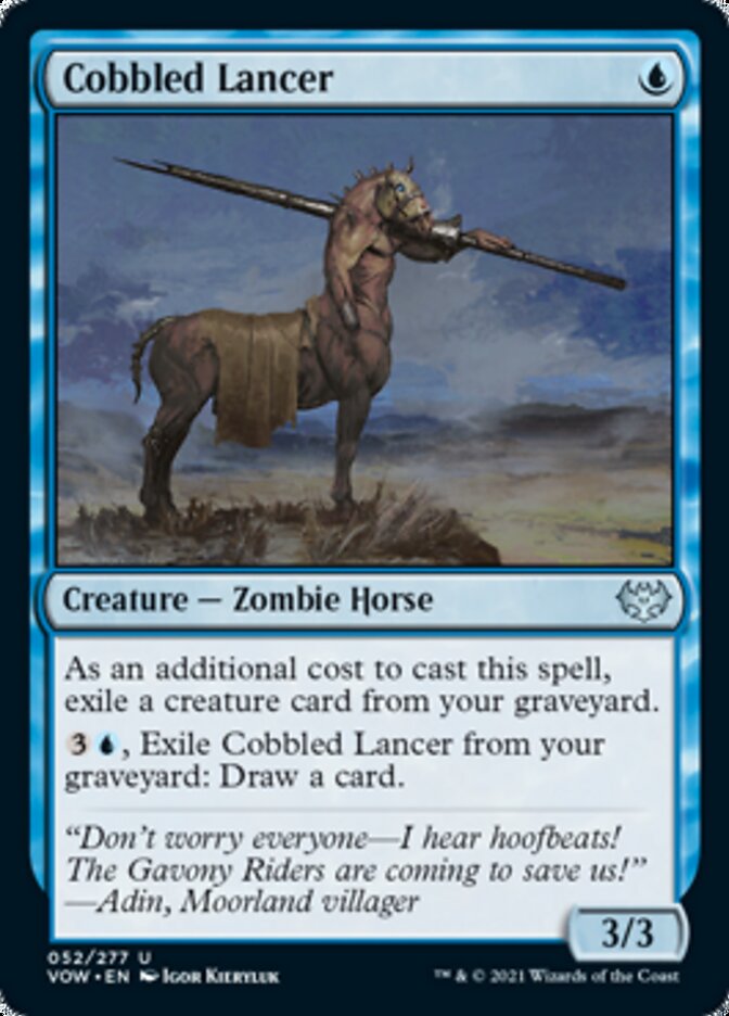 Cobbled Lancer - Foil
