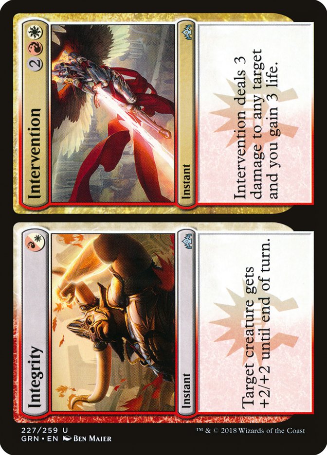 Integrity // Intervention - Foil