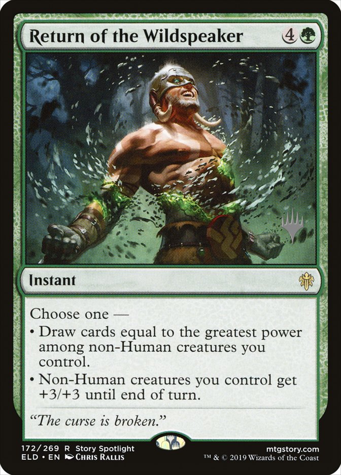 Return of the Wildspeaker - Foil