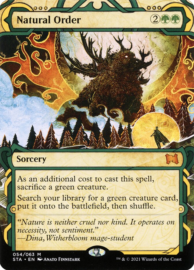 Natural Order - Etched Foil
