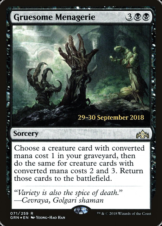 Gruesome Menagerie - Foil
