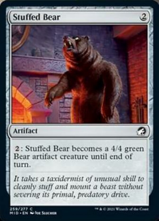 Stuffed Bear - Foil