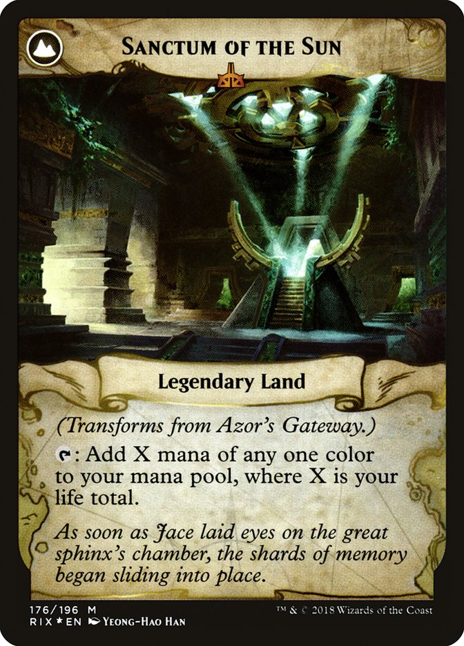 Azor's Gateway // Sanctum of the Sun - Foil