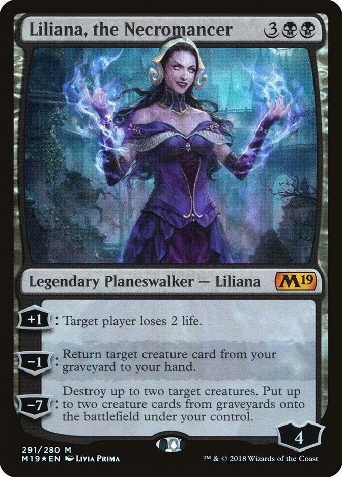 Liliana, the Necromancer - Foil