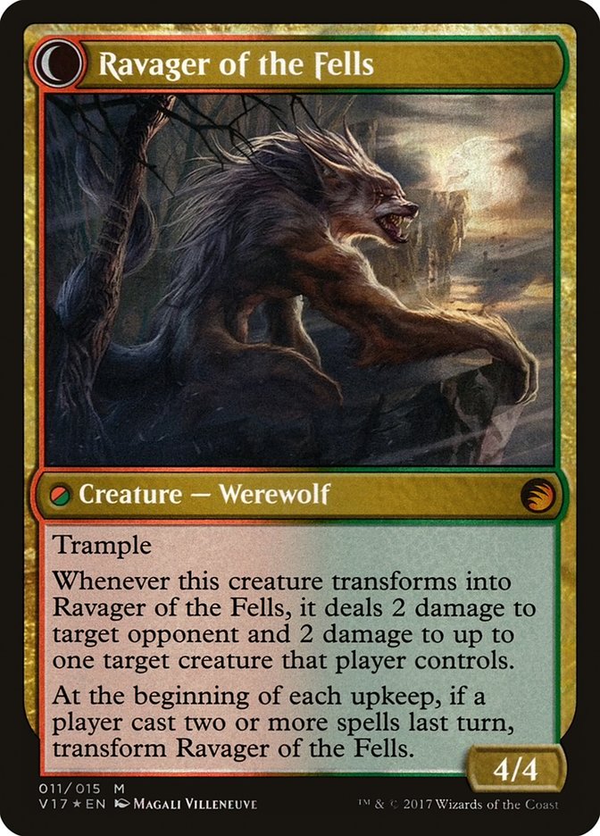 Huntmaster of the Fells // Ravager of the Fells - Foil