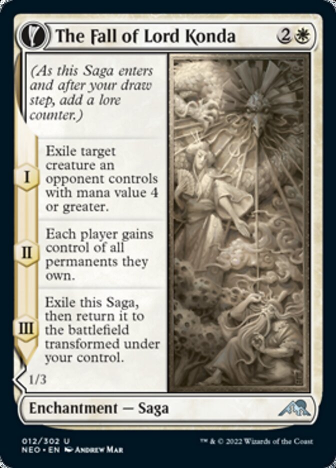 The Fall of Lord Konda // Fragment of Konda - Foil