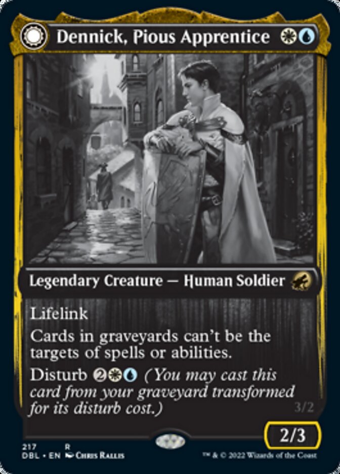 Dennick, Pious Apprentice // Dennick, Pious Apparition - Foil