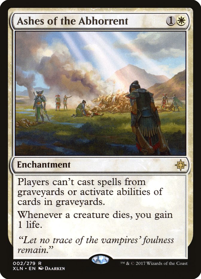 Ashes of the Abhorrent - Foil