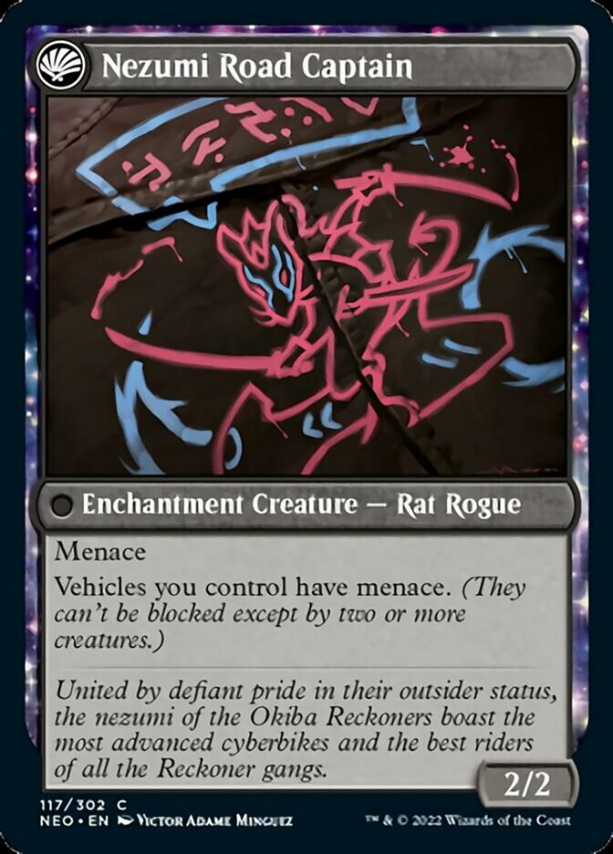 Okiba Reckoner Raid // Nezumi Road Captain - Foil