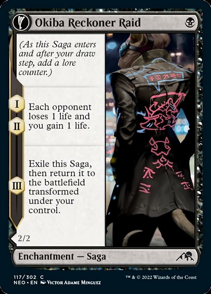 Okiba Reckoner Raid // Nezumi Road Captain - Foil