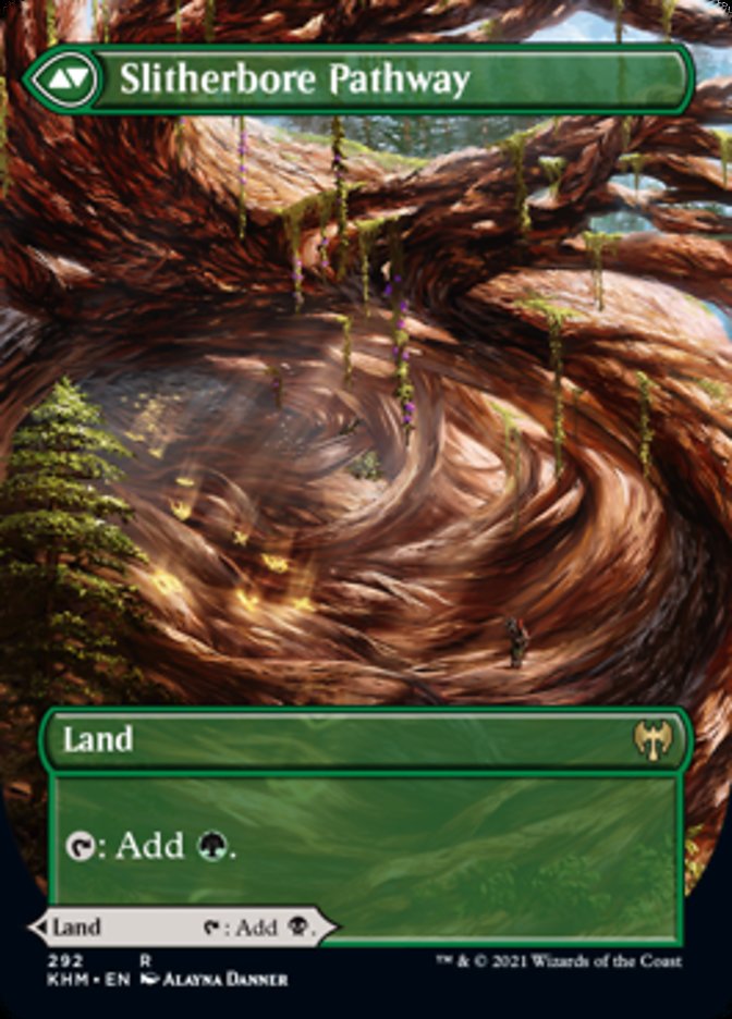 Darkbore Pathway // Slitherbore Pathway - Foil