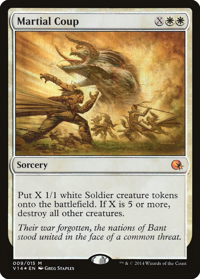 Martial Coup - Foil