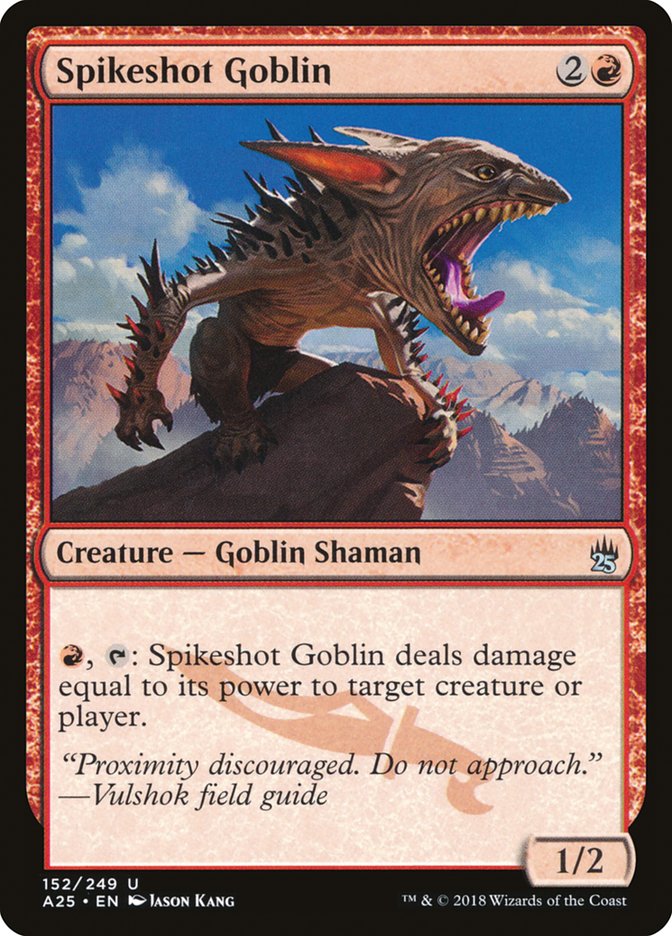 Spikeshot Goblin - Foil