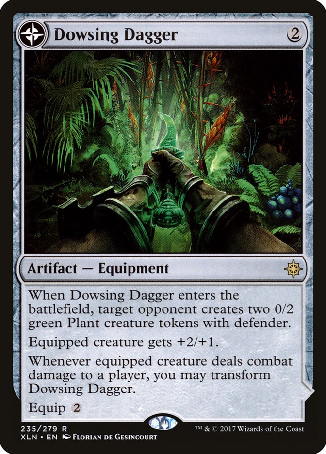 Dowsing Dagger // Lost Vale - Foil