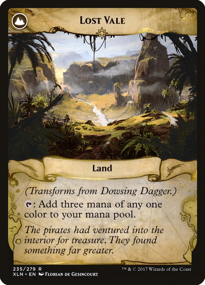 Dowsing Dagger // Lost Vale - Foil