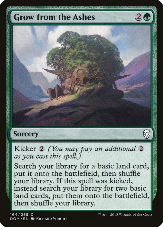 Grow from the Ashes - Foil