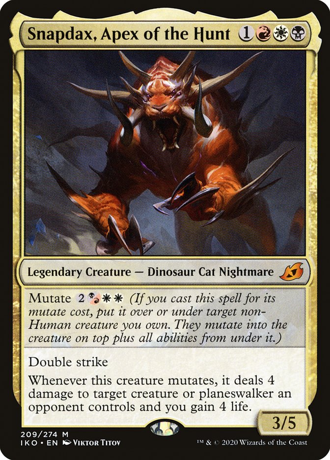 Snapdax, Apex of the Hunt - Foil