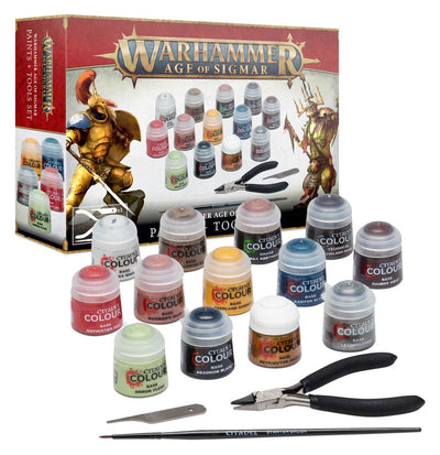 Warhammer: Age of Sigmar - Paints + Tools Set
