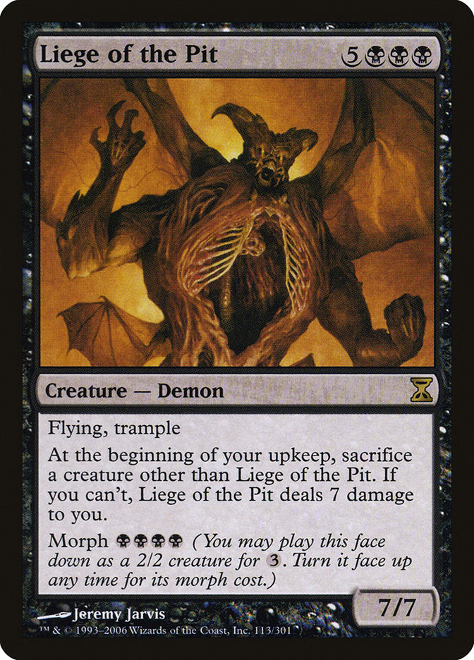 Liege of the Pit - Foil