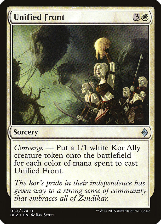 Unified Front - Foil