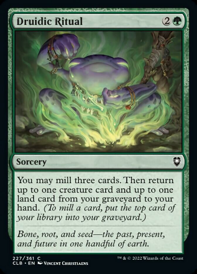 Druidic Ritual - Foil