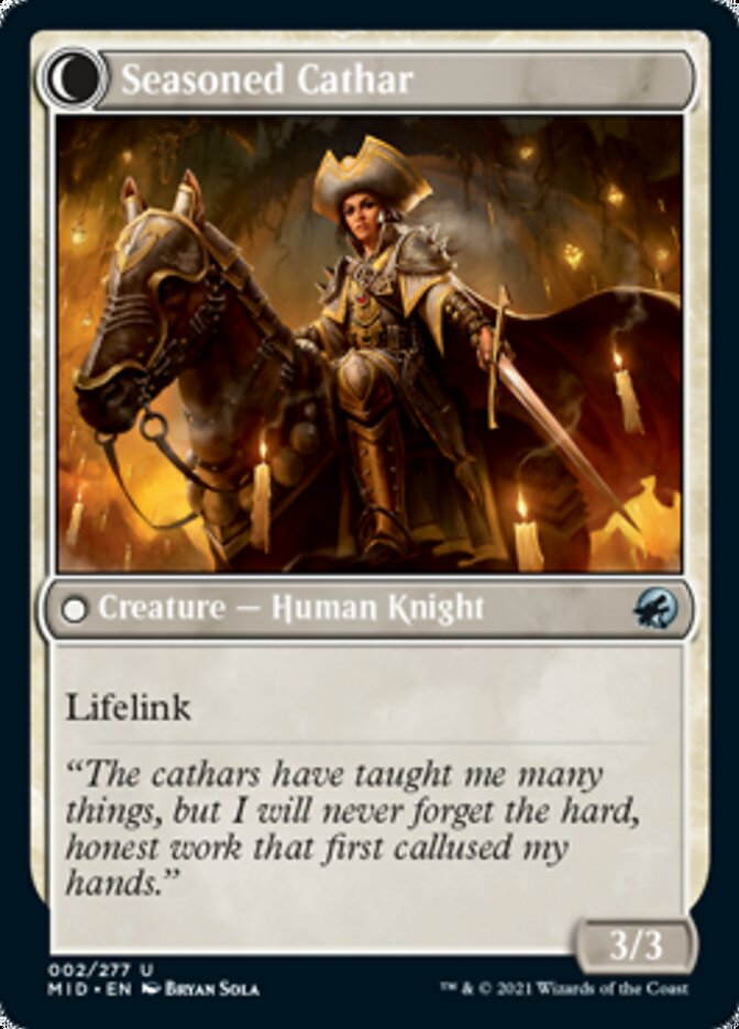 Ambitious Farmhand // Seasoned Cathar - Foil