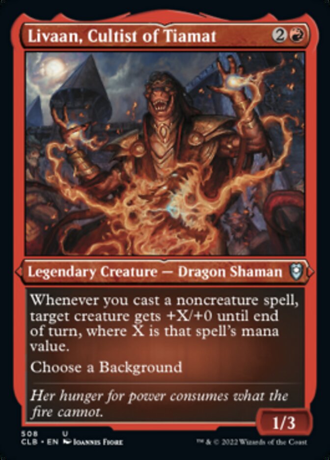 Livaan, Cultist of Tiamat - Foil